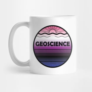 Genderfluid Pride Geoscience Cross Section Mug